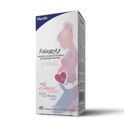 Folagest 400mg 45 Comprimidos